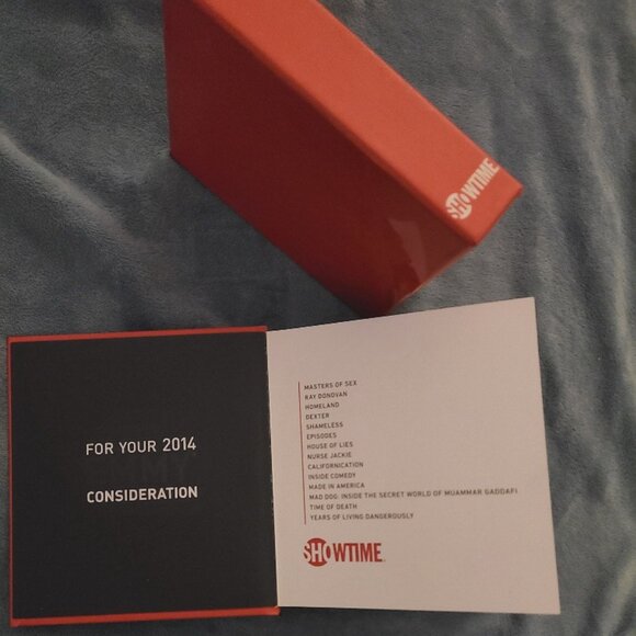 SHO WTIME 2014 Emmy Consideration box set DVD's w/ code programming - Picture 2 of 15